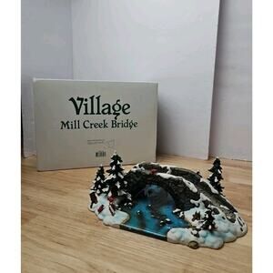 Vintage Retired in 2000 Dept 56 Mill Creek Stone Bridge #52635 w/box